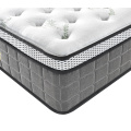 Matelas de ressort de poche en bambou avec Euro Topper